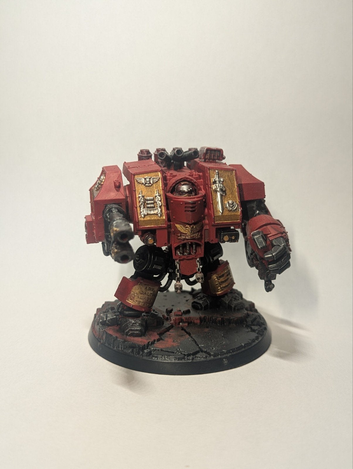 Warhammer 40K Venerable Dreadnought, Gebruikt, Figuurtje(s), Ophalen of Verzenden, Warhammer 40000
