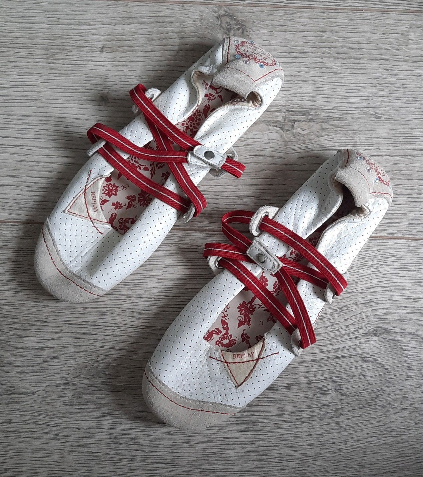 Replay zomerschoenen, ballerina's. Maat 38, Ophalen of Verzenden, Zo goed als nieuw