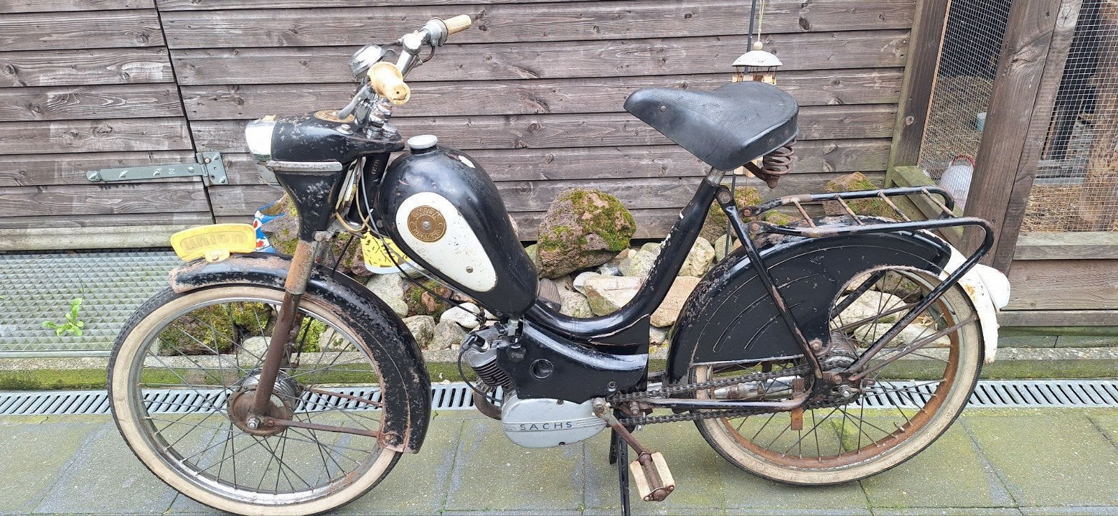 Te Koop. Union roulet-o-matic., Fietsen en Brommers, Maximaal 45 km/u, 1 versnellingen, 47 cc, Ophalen