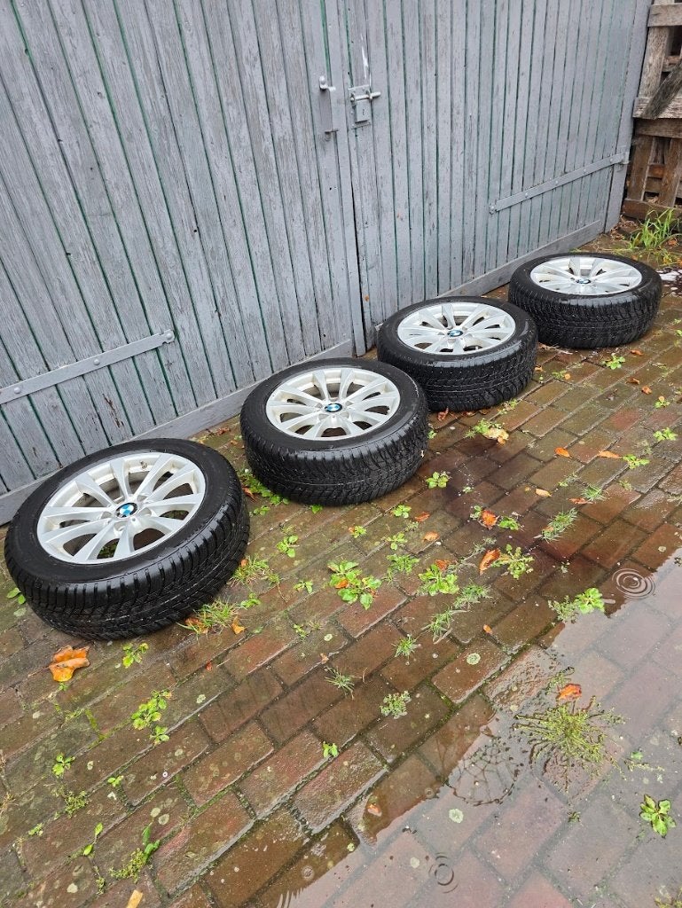 BMW F30 / F32 Winterbanden op velgen Styling 395, Gebruikt, Banden en Velgen, 17 inch, Personenwagen