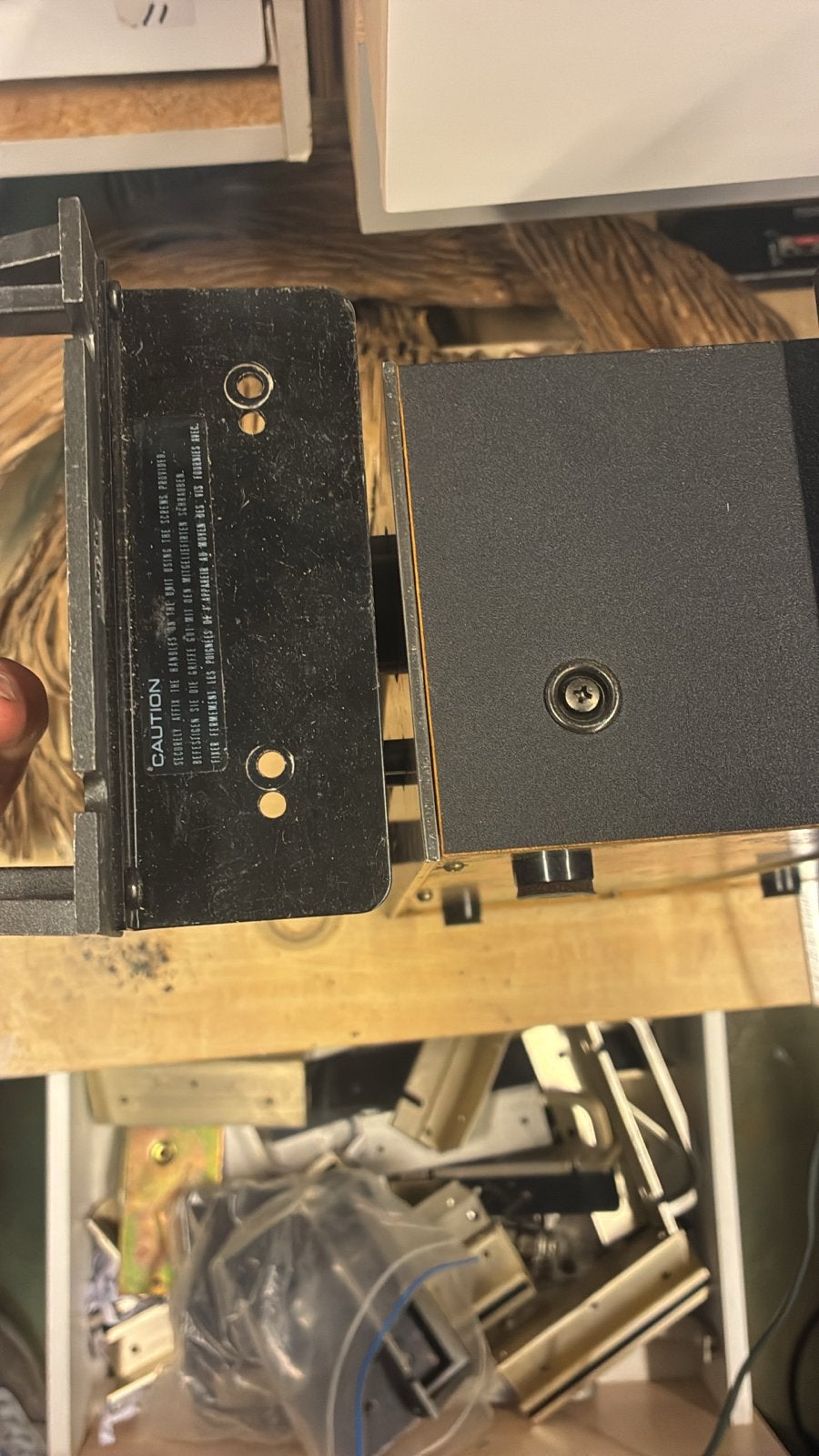 Akai Rack Handels zwart (3x2 handles), Ophalen of Verzenden, Gebruikt