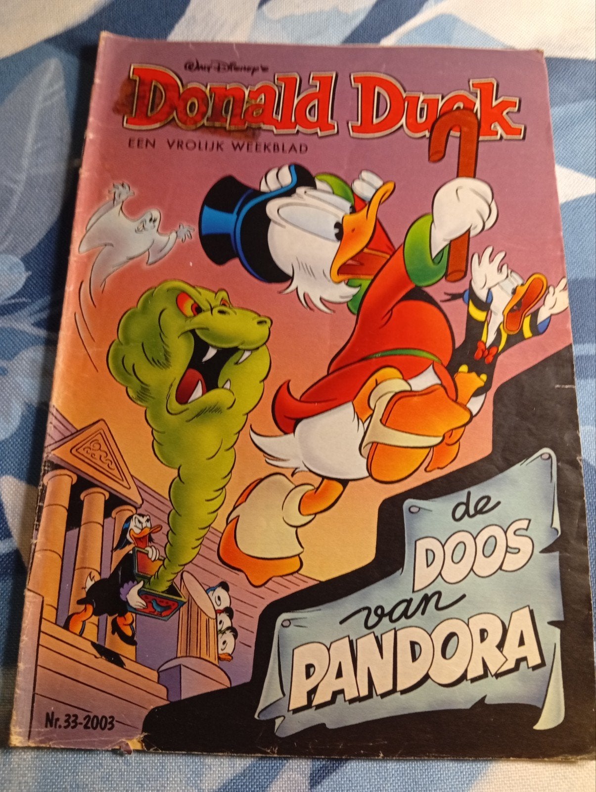 Donald Duck Weekblad Nr. 33-2003 - De Doos van Pandora, Eén stripboek, Ophalen of Verzenden, Gelezen