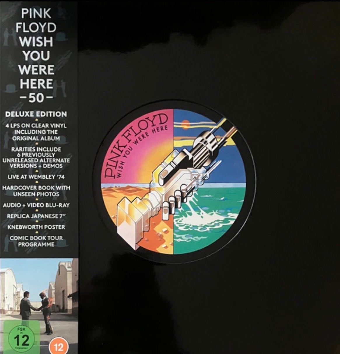 Pink Floyd - Wish You Were Here - 50th Deluxe Boxset, Geseald, Ophalen of Verzenden, Nieuw in verpakking, Boxset