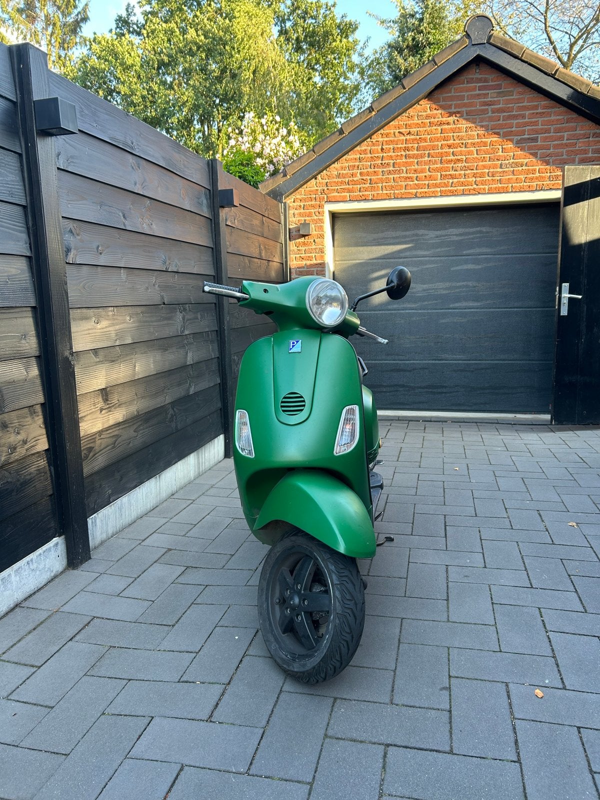 Groene Vespa LX50 2T - Goed Onderhouden, Ophalen, Gebruikt, Maximaal 45 km/u, Benzine