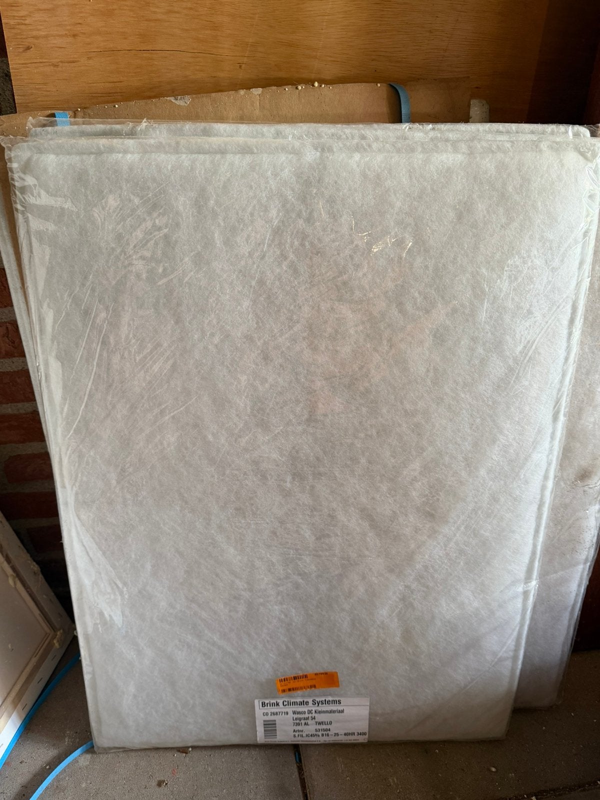 Brink draadfilter 710 x 525 mm, Ophalen, Minder dan 30 cm, Overige typen, Minder dan 60 cm