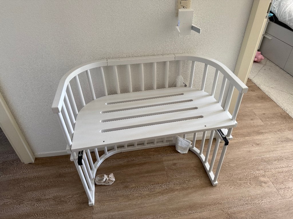 Babybay Original co-sleeper wit + matras, Kinderen en Baby's, Ophalen, Zo goed als nieuw, Overige typen