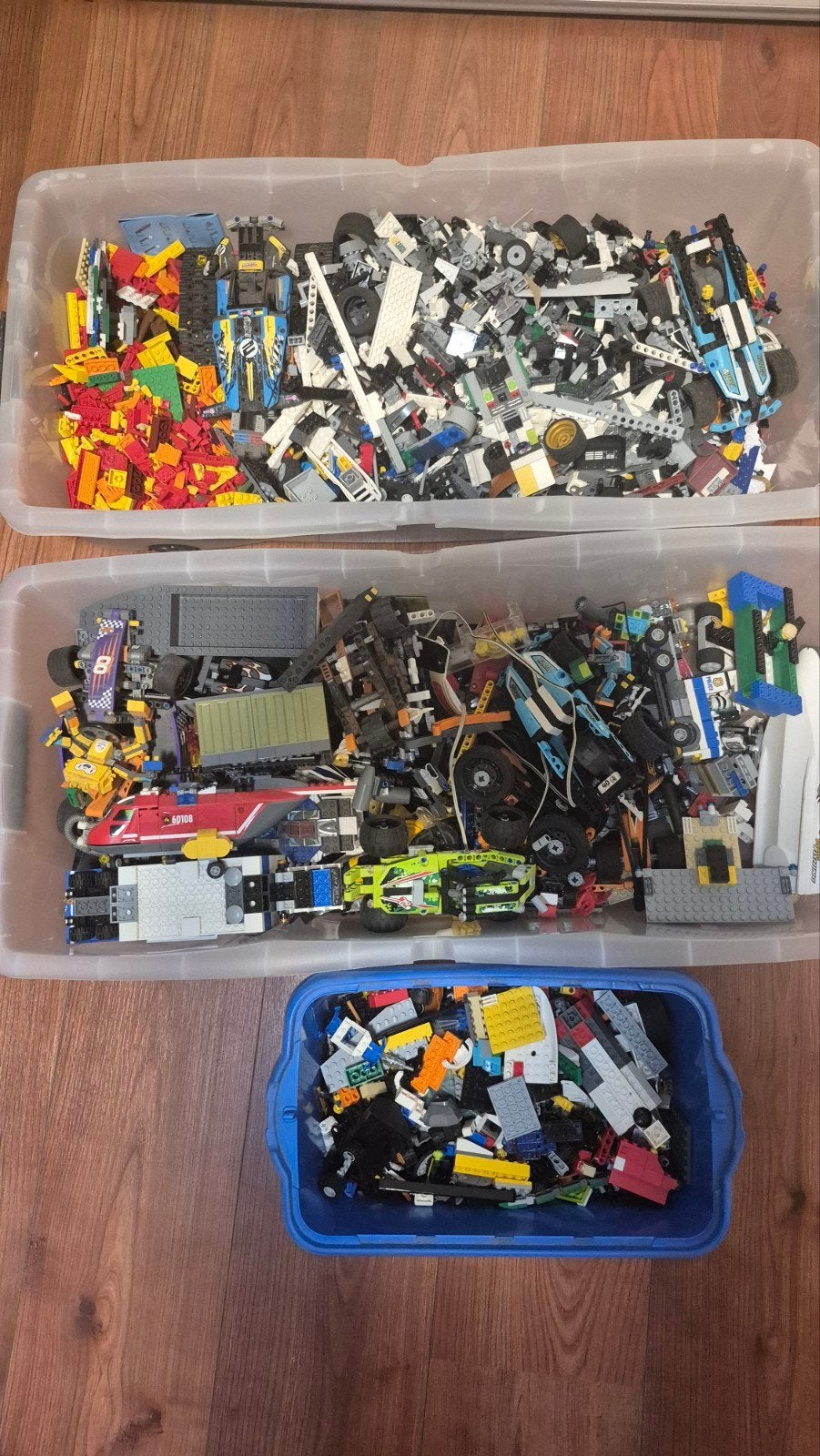 Grote partij originele LEGO Technic & City 10 kg, Ophalen of Verzenden, Gebruikt