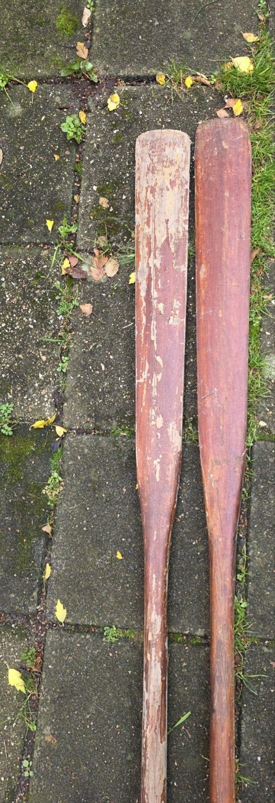 Houten Roeispanen - 200 cm - Direct Bruikbaar, Ophalen, Gebruikt, Overige typen