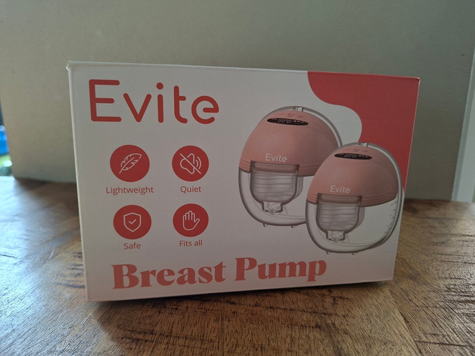 Evite Draadloze Dubbele Borstkolf, Ophalen