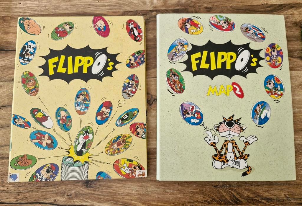 Flippo map 1 en 2, Verzamelen, Flippo's, Ophalen