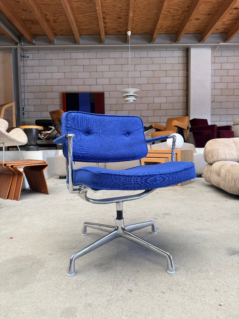 Herman Miller ES102 Intermediate chair (voorraad: 6), Ophalen, Gebruikt, Blauw, X