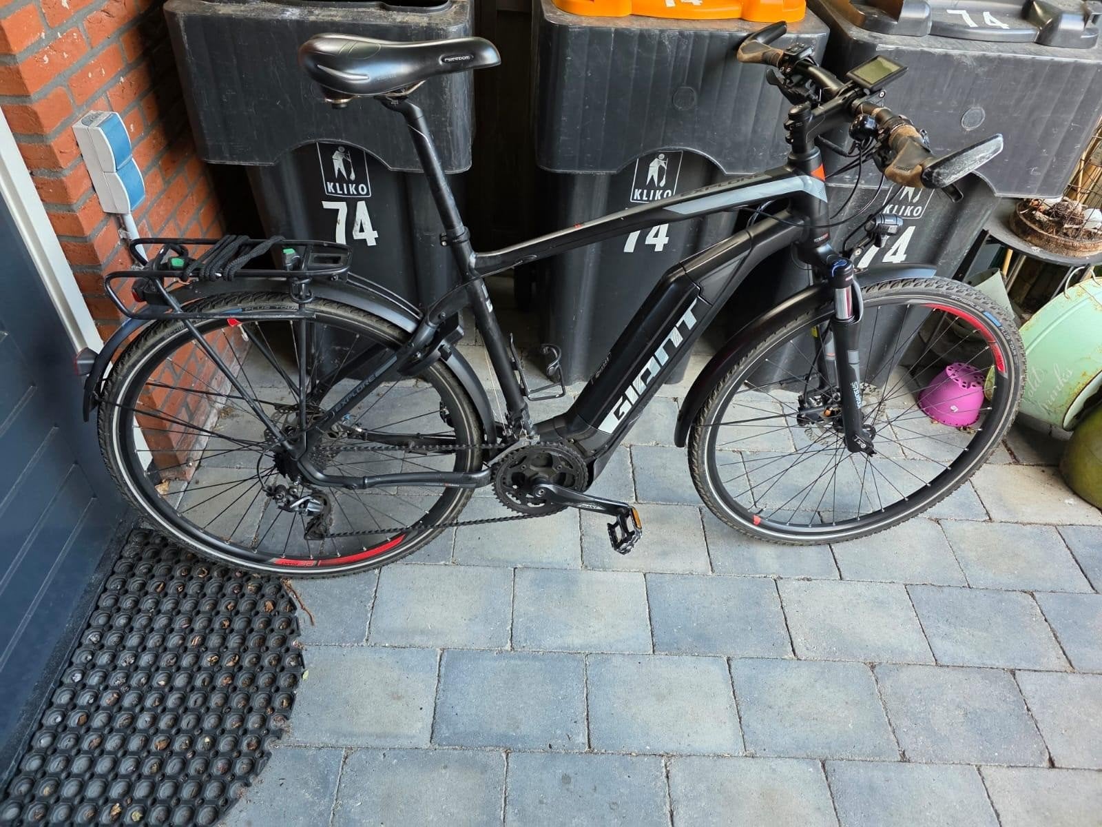 Giant elektrische fiets 2017 met extra accu en toebehoren, Ophalen of Verzenden