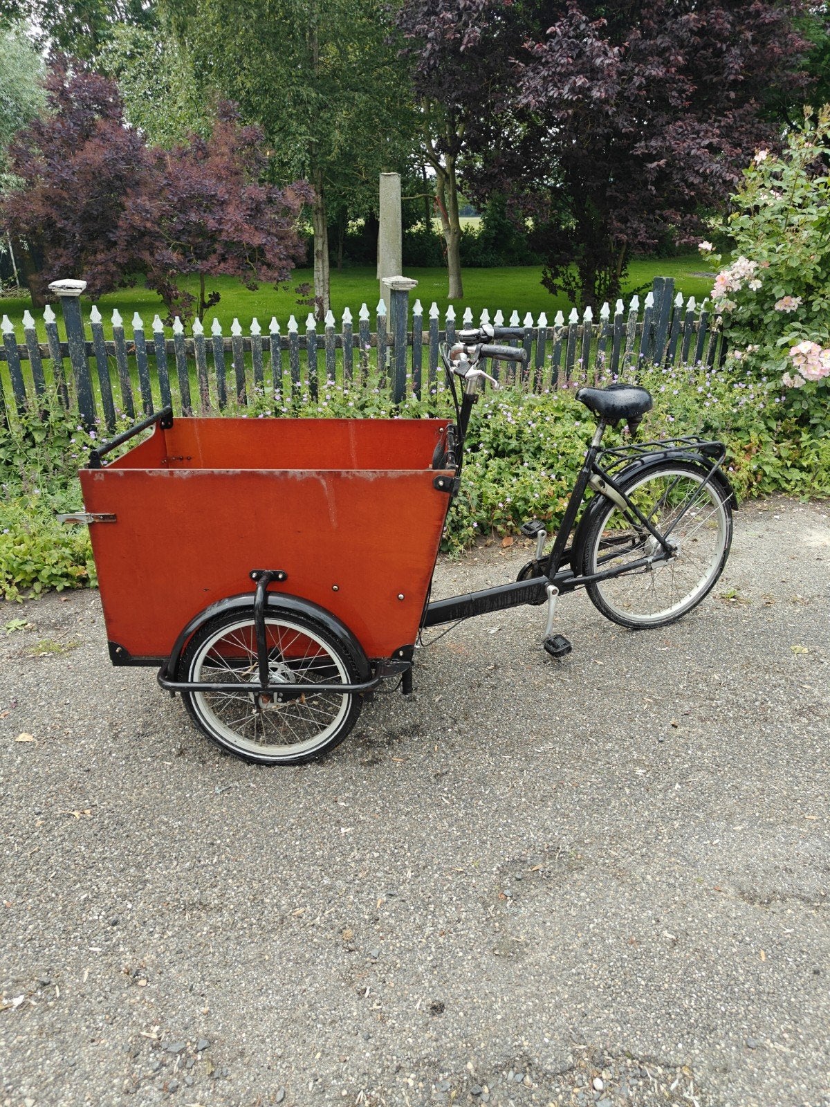 Bakfiets met handige laadklep - Ideaal voor transport, Fietsen en Brommers, Ophalen, Gebruikt