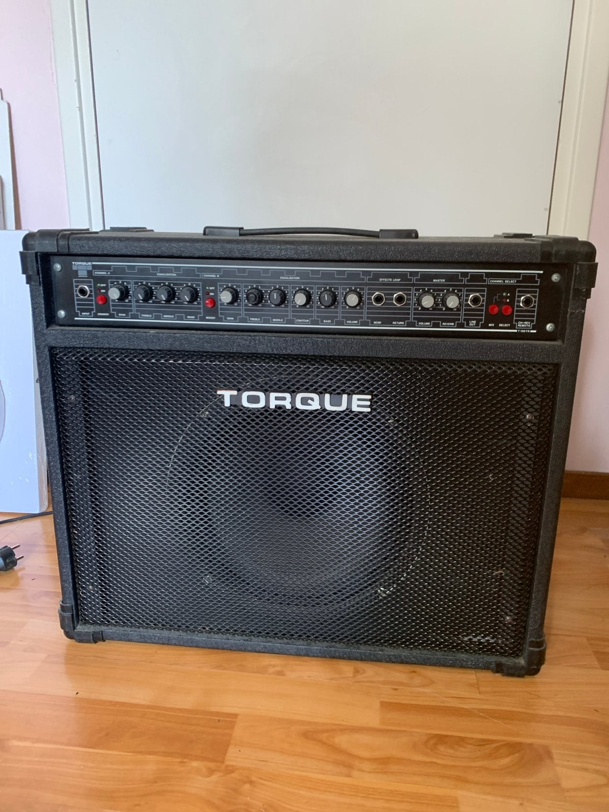 Torque gitaarversterker - type T100TR, Muziek en Instrumenten, Ophalen, Gebruikt, Gitaar, 50 tot 100 watt