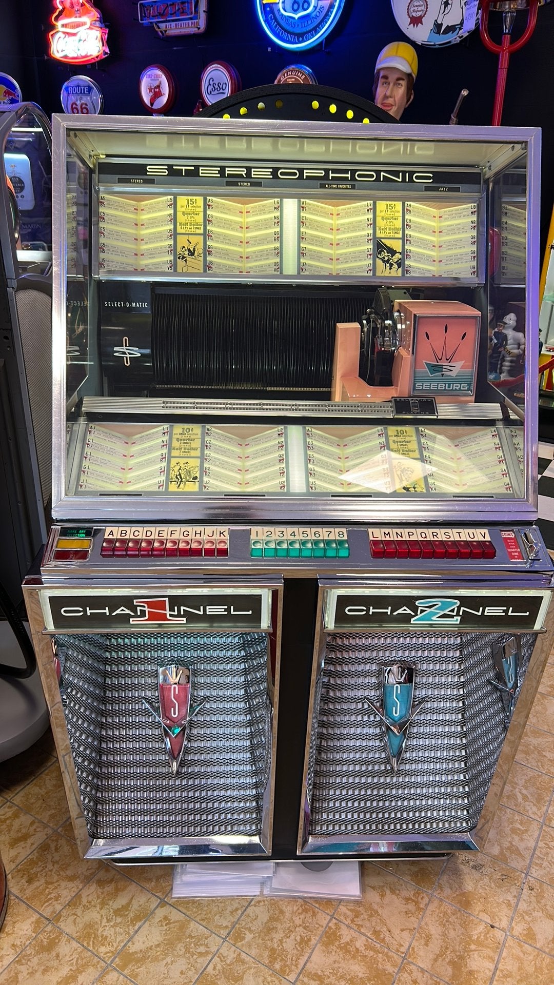 Wurlitzer,Ami,Seeburg,Rock Ola jukebox te koop !!, Verzamelen, Ophalen of Verzenden, Gebruikt, 1970 tot heden, Overige merken