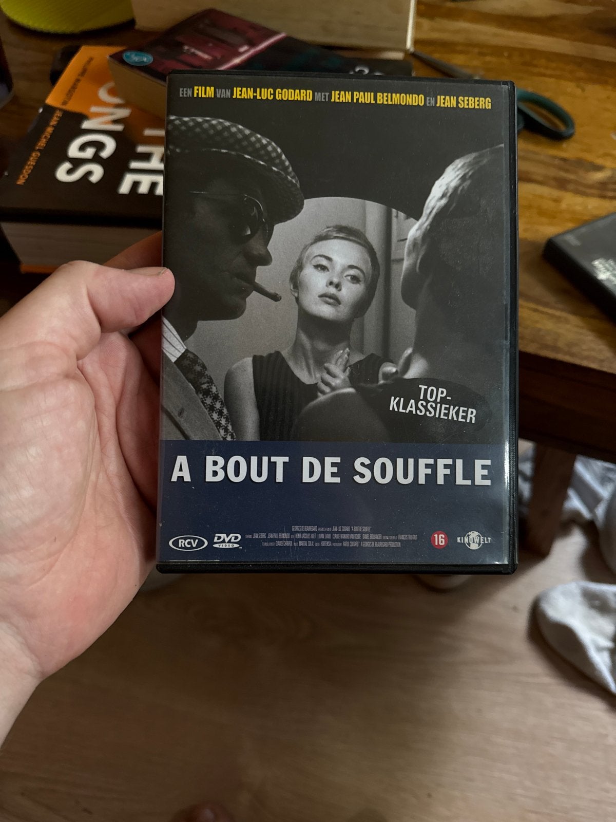A Bout de Souffle - Jean-Luc Godard Klassieker DVD, Gebruikt, Vanaf 16 jaar, Nederlands, Overige genres