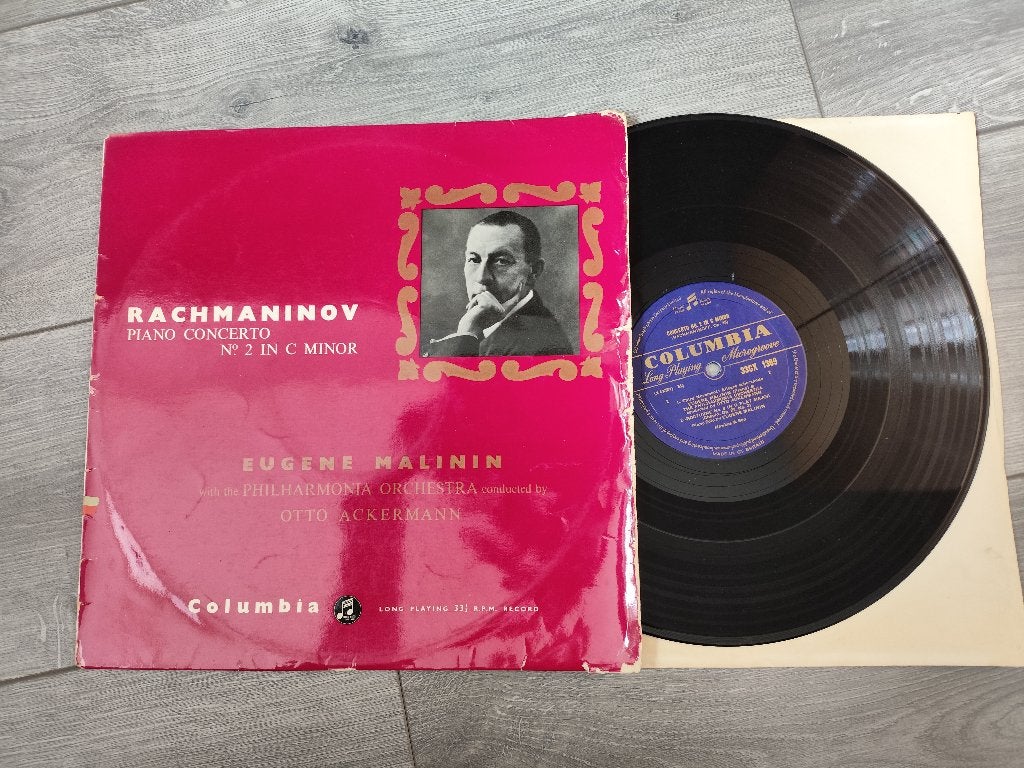 Rachmaninov Eugene Malinin (beschadiging hoes), Overige typen, Ophalen of Verzenden, Zo goed als nieuw, 12 inch