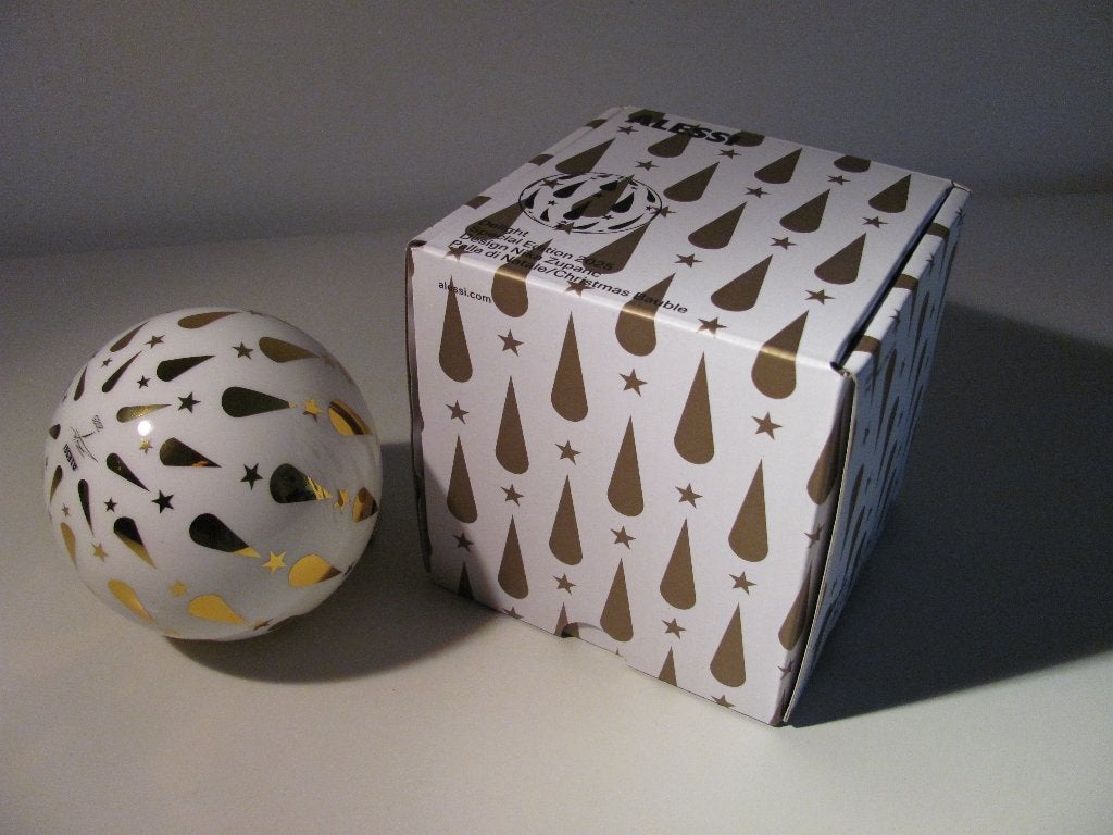 Alessi kerstbal / ornament Delight, Diversen, Ophalen of Verzenden, Nieuw
