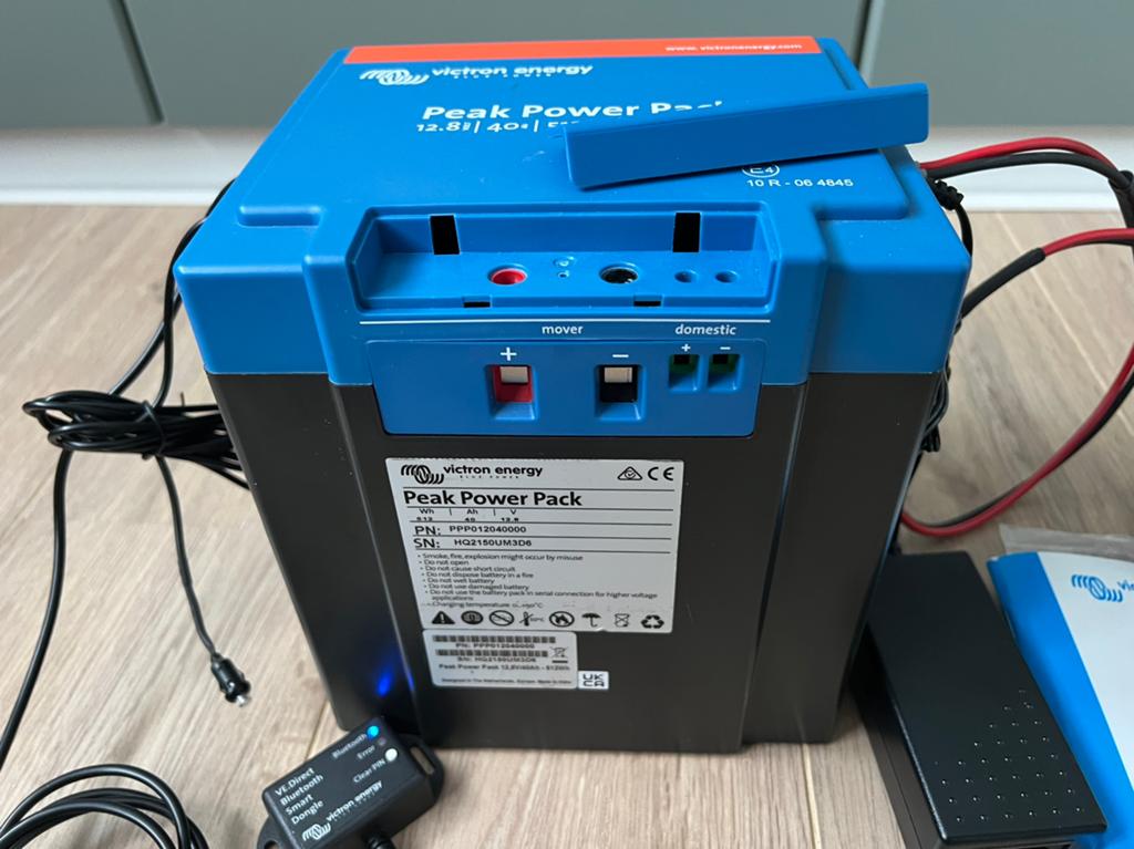 Victron Peak Power Pack 40Ah accu, Caravans en Kamperen, Caravan accessoires, Zo goed als nieuw, Ophalen