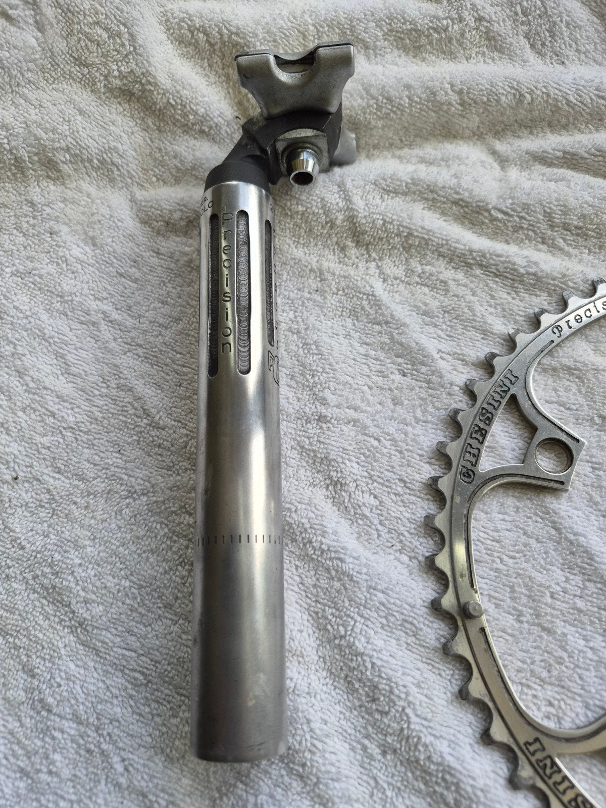 Campagnolo Chesine voorblad zadelpen, Ophalen of Verzenden