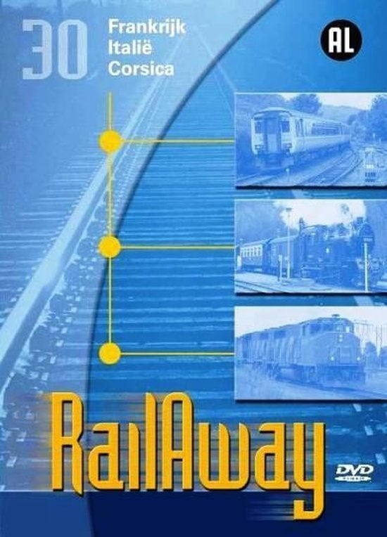 Rail Away Deel 30 Frankrijk Italie Corsica DVD, Alle leeftijden, Verzenden, Zo goed als nieuw, Natuur
