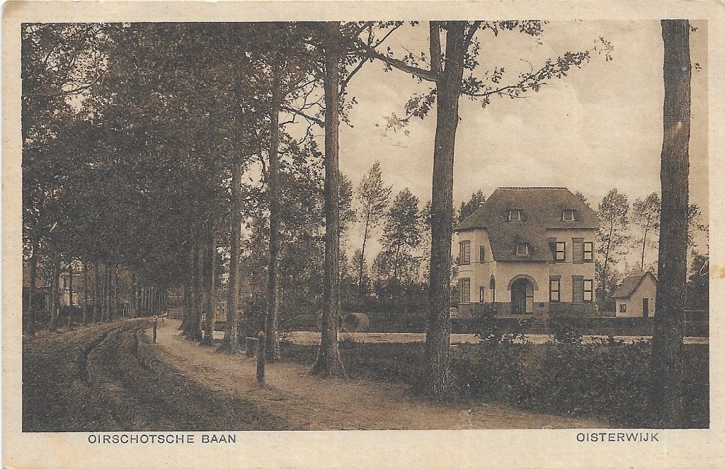 AK Oisterwijk - Oirschotsche baan, Verzenden, 1920 tot 1940, Ongelopen, Noord-Brabant