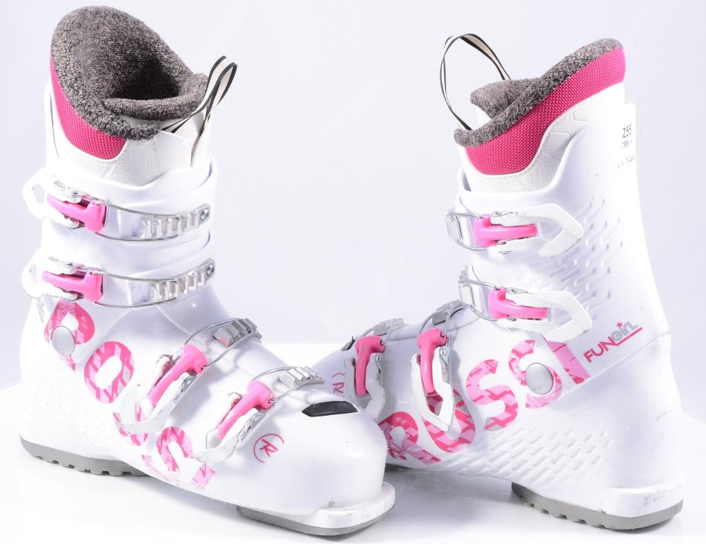 37 38 41 EU kinder skischoenen ROSSIGNOL FUN GIRL 4 2023, Gebruikt, 100 tot 140 cm, Rossignol, Schoenen