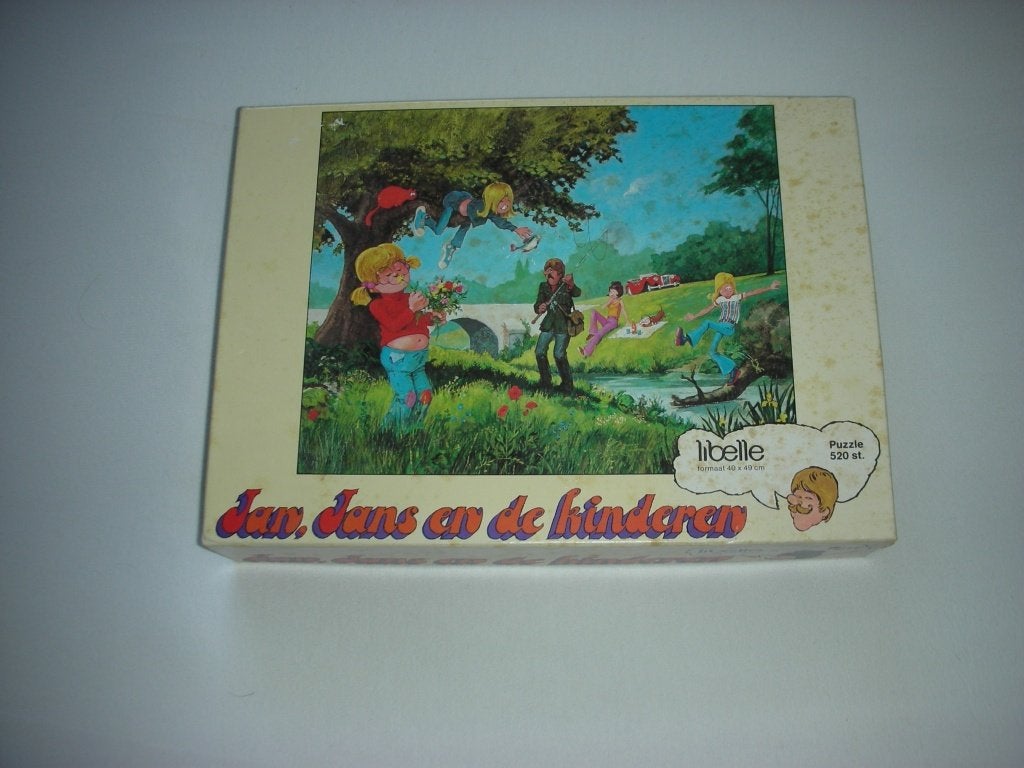 jan jans en de kinderen puzzel, Hobby en Vrije tijd, Denksport en Puzzels, Ophalen of Verzenden, Minder dan 500 stukjes, Nieuw