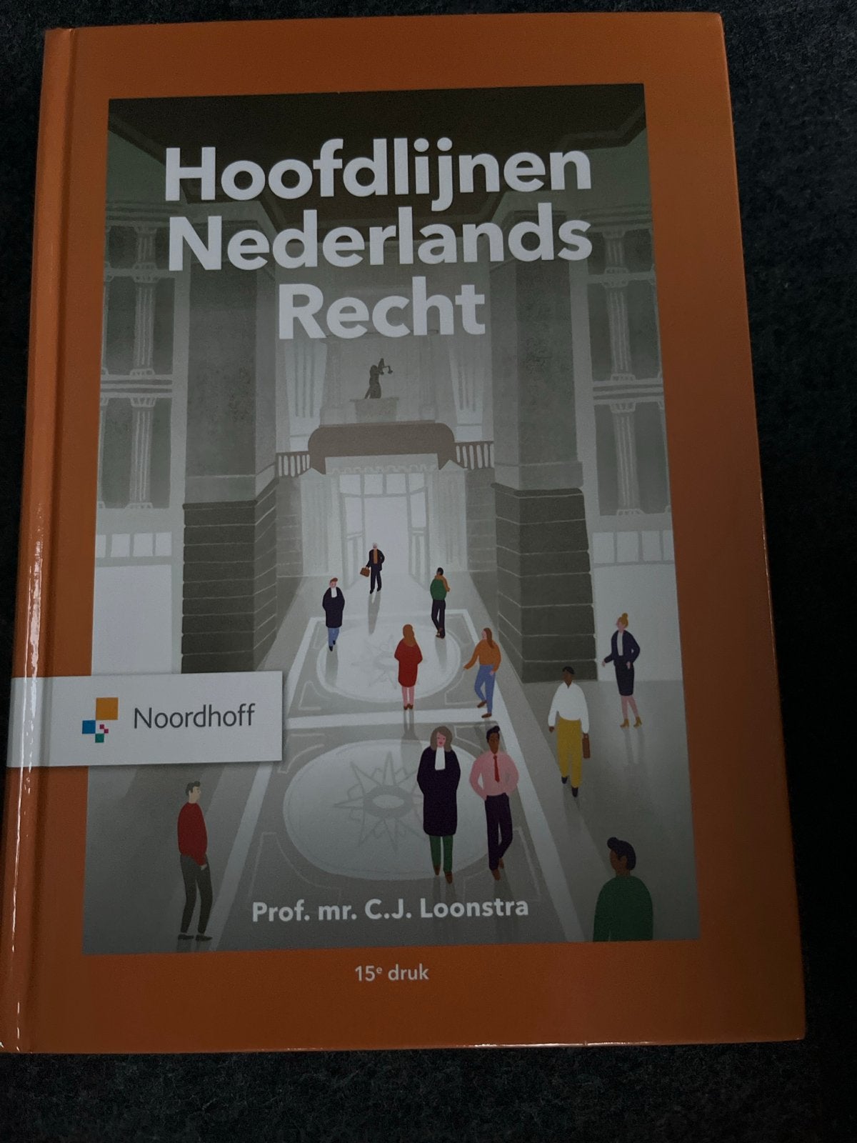 Hoofdlijnen Nederlands Recht - 15e druk, Boeken, Studieboeken en Cursussen, Ophalen of Verzenden, Gamma, Zo goed als nieuw, HBO