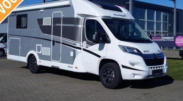 Sunlight T69L 2019, Caravans en Kamperen, Sunlight, Ringverwarming, Bedrijf, Raamblindering