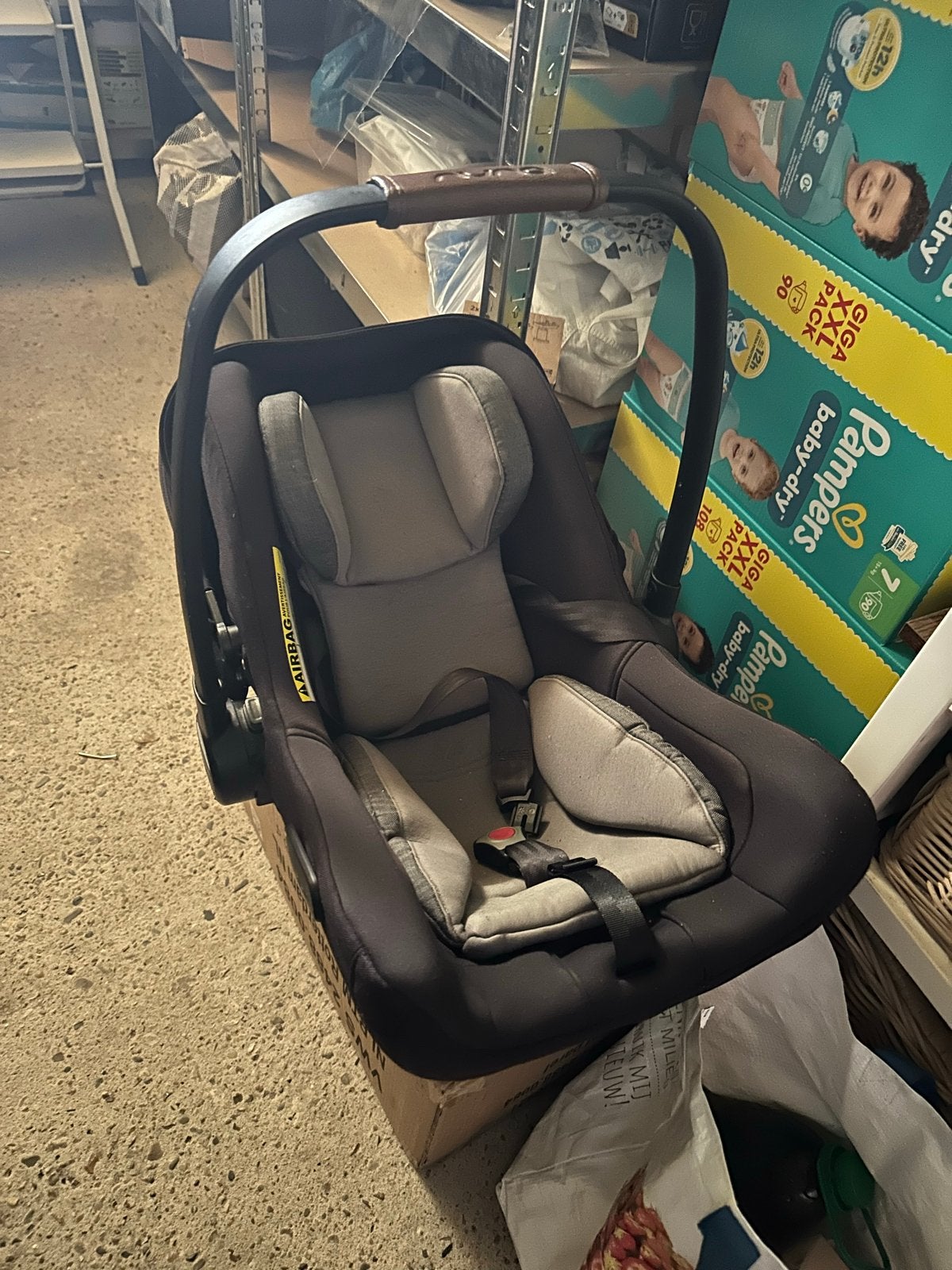 Nuna Pipa next autostoel met 360 draaibare Isofix-base., Gebruikt, Zijbescherming, Isofix, 0 t/m 13 kg