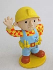 Bob de Bouwer en Ernie uit Sesamstraat, 7 cm hoog, Verzamelen, Poppetjes en Figuurtjes, Ophalen of Verzenden, Gebruikt
