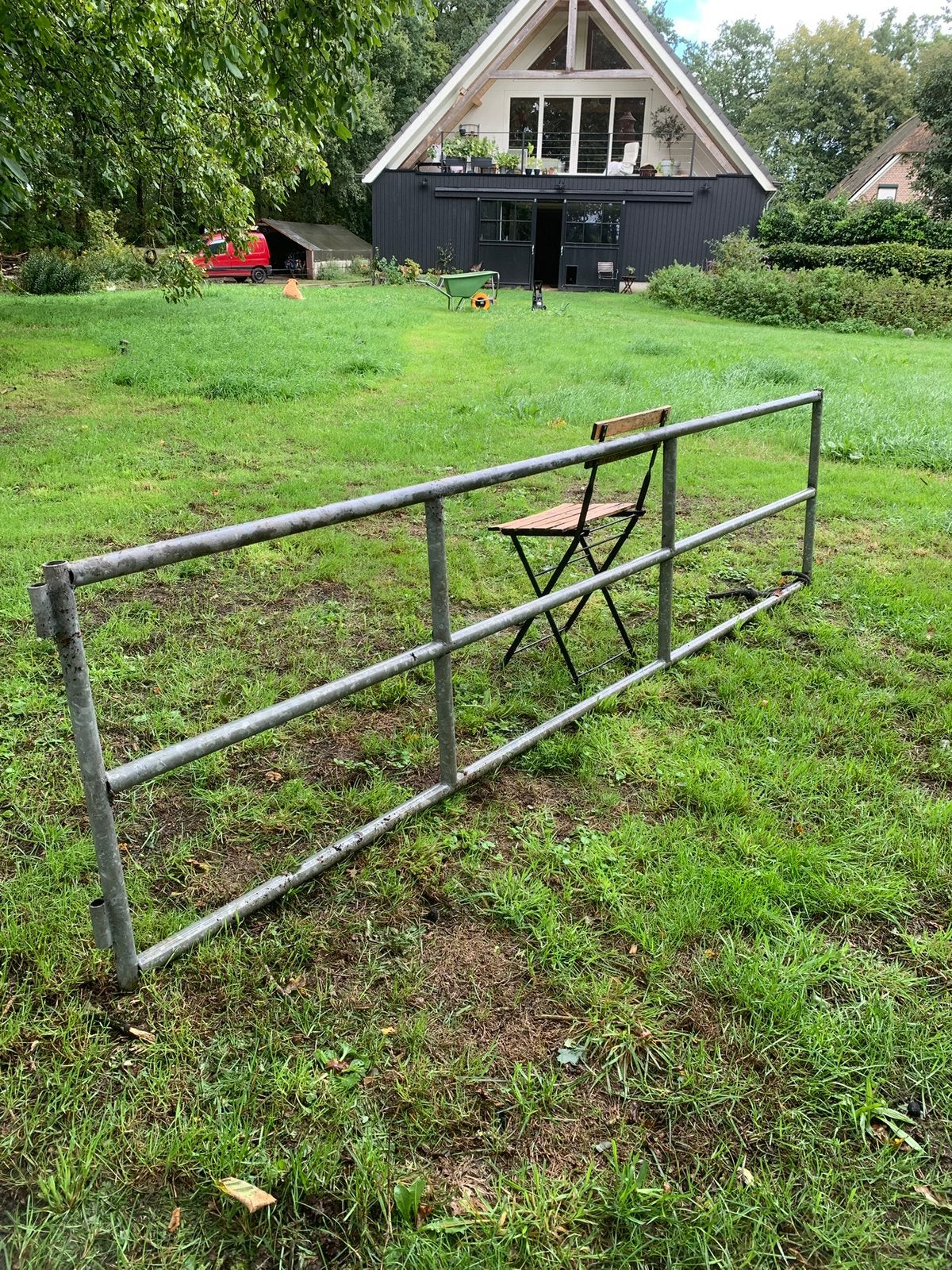 Verzinkt landhek 3 meter x 80 cm