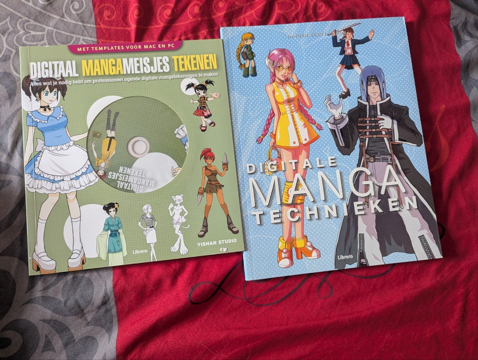Digitale Manga Tekenboeken - Meisjes & Technieken, Ophalen of Verzenden, Zo goed als nieuw, Overige onderwerpen