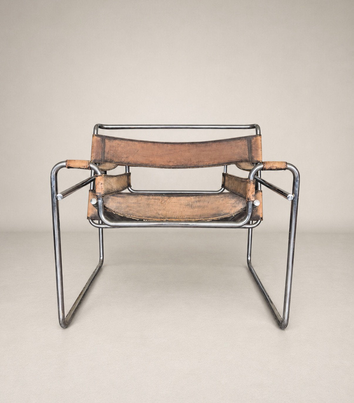 Vintage Wassily Chair B3 – Marcel Breuer, Bononia, c60s, Ophalen, Gebruikt, -, -