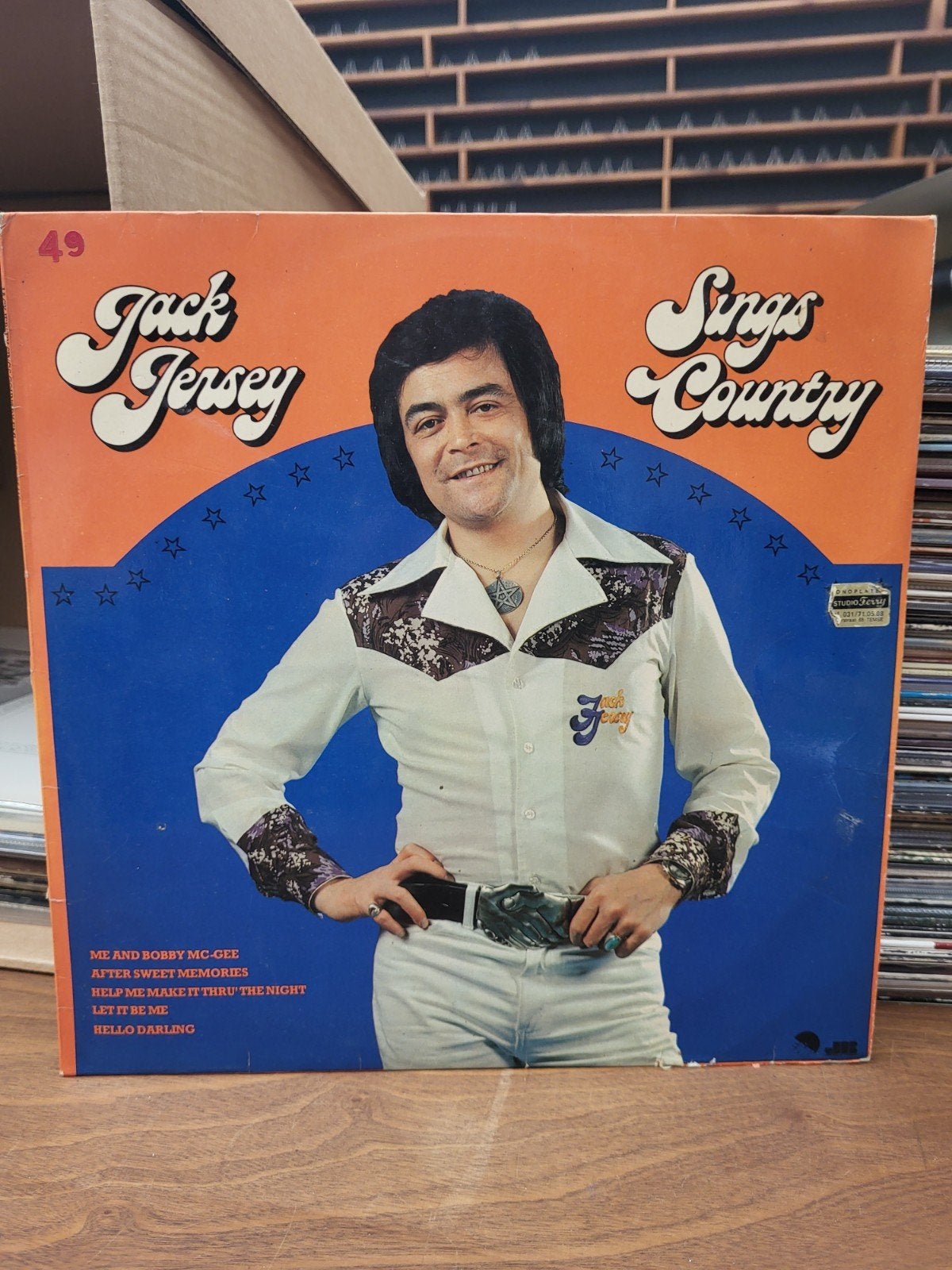 Jack Jersey- Sings Country (6), Ophalen of Verzenden, Gebruikt, Overige formaten