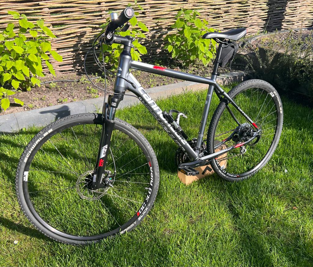 Cannondale Quick CX 3 Herenfiets - Zo goed als nieuw, 28 inch, Vering, Zo goed als nieuw, Meer dan 20 versnellingen