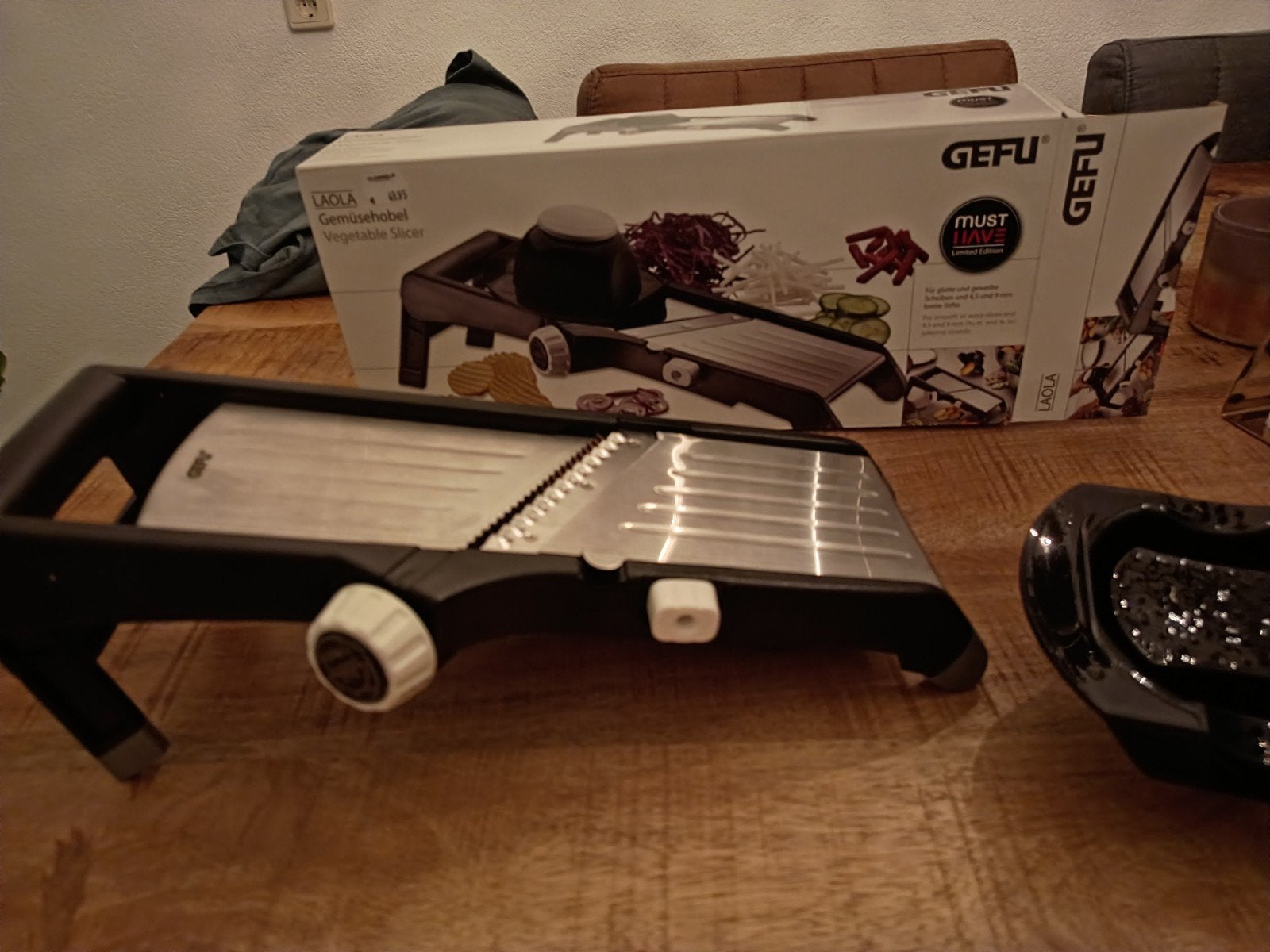 groente Snijder mandoline merk Gefu, Ophalen, Zo goed als nieuw, Snijmachine, Overige materialen