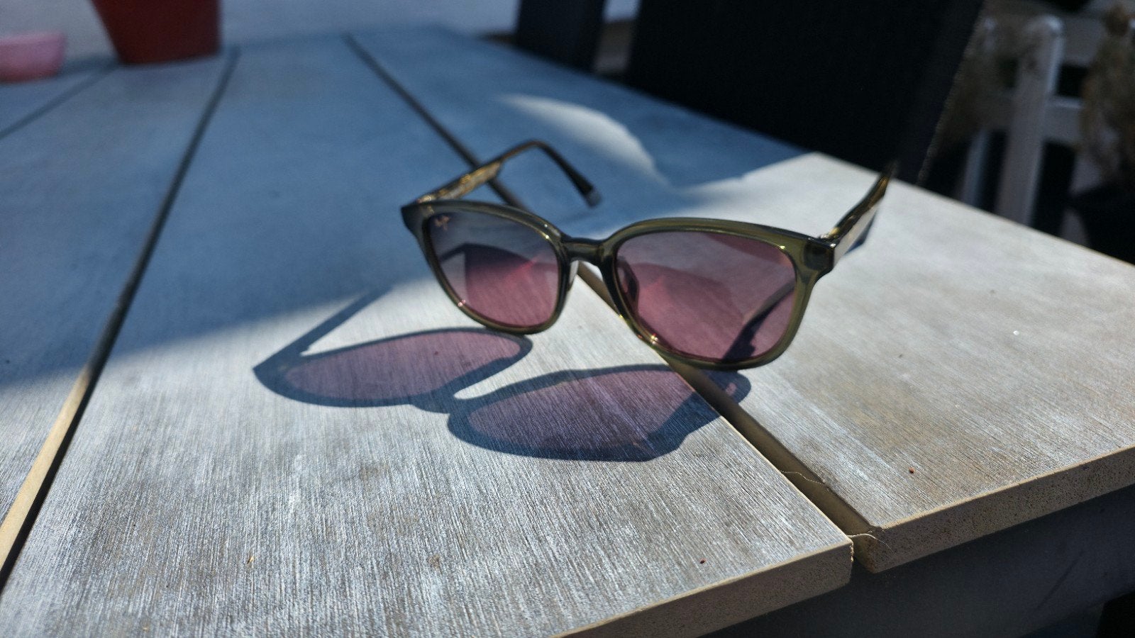 MAUI-JIM Kuikahi zonnebril, Ophalen, Zo goed als nieuw, Zwart, Overige merken