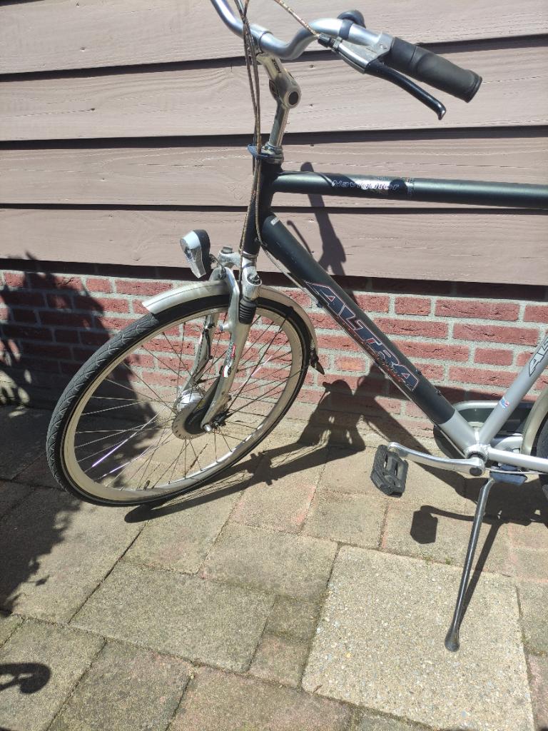 Fiets heren, Gebruikt, Versnellingen, 61 tot 65 cm, Trommelrem