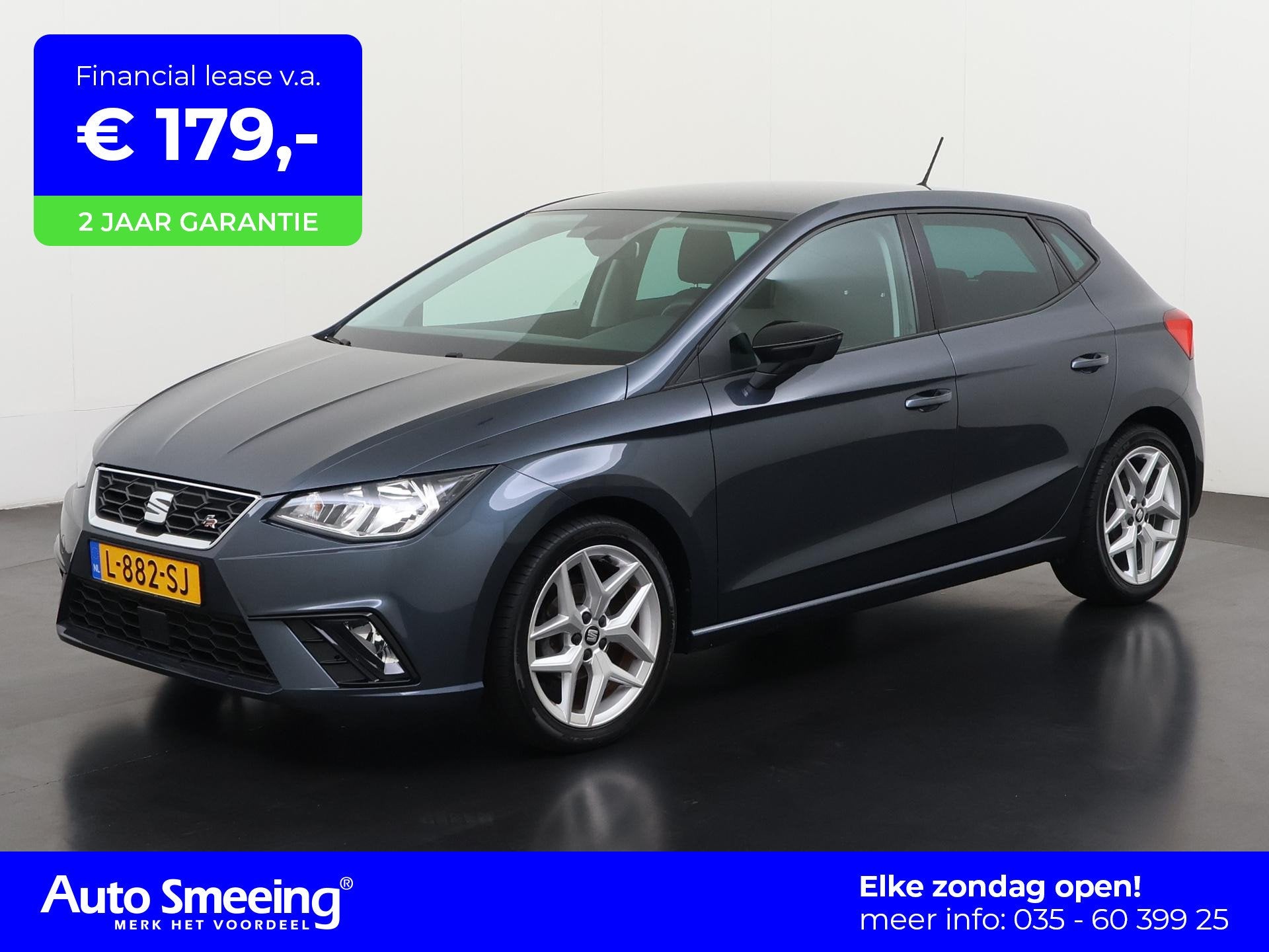 SEAT Ibiza FR 1.0 TSI 95 pk | Stoelverwarming | Apple/Androi, Auto's, Voorwielaandrijving, 12 maanden, Stof, Euro 6