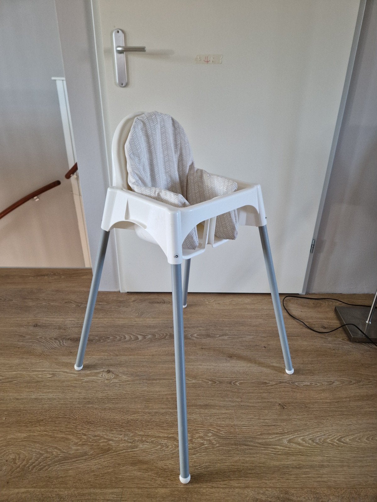 Ikea Antilop kinderstoel met verkleiner en blad, Ophalen, Gebruikt, Overige typen, Afneembaar eetblad