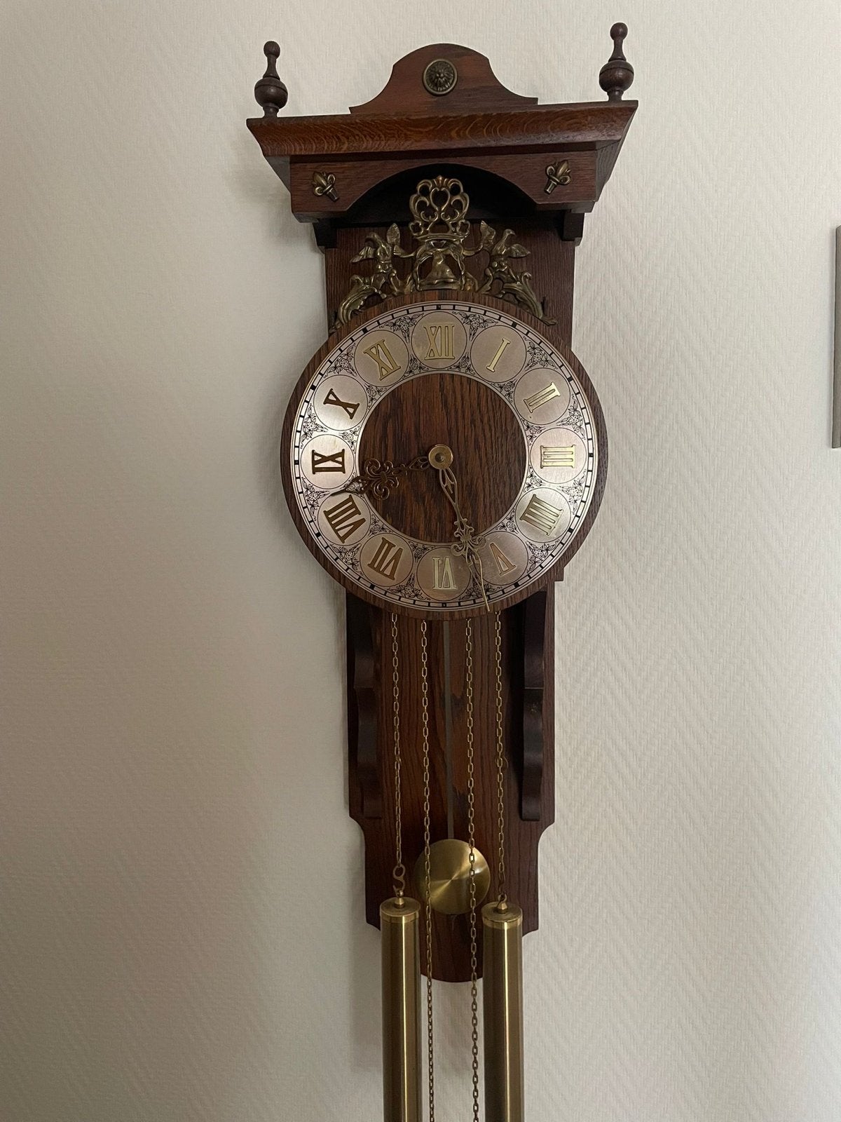 Klok regulateur - Recent onderhoud, perfecte staat, Ophalen of Verzenden