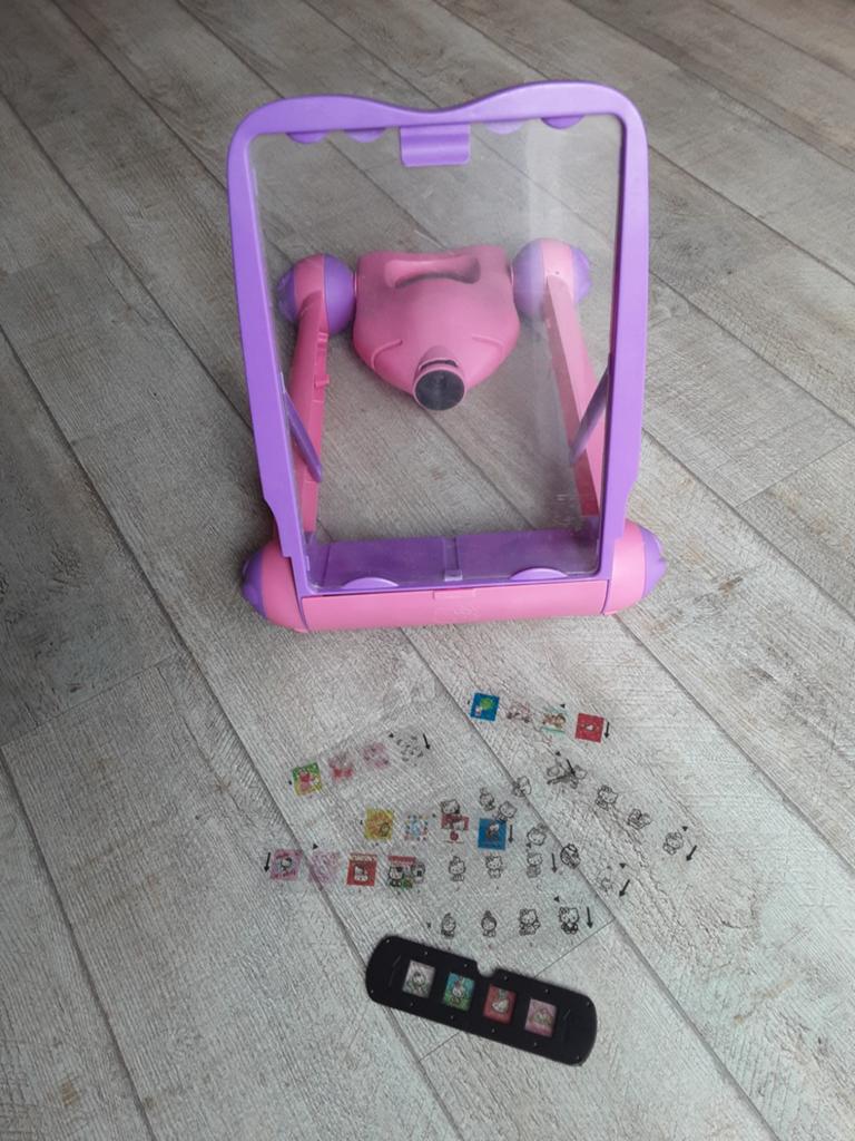 Hello Kitty super projector, tekenen, Ophalen, Gebruikt, Ontdekken, Met licht
