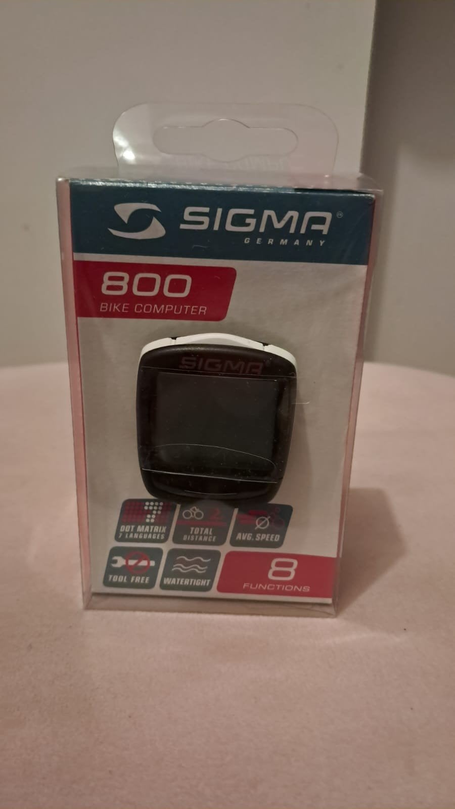 Sigma  fietscomputer, Ophalen