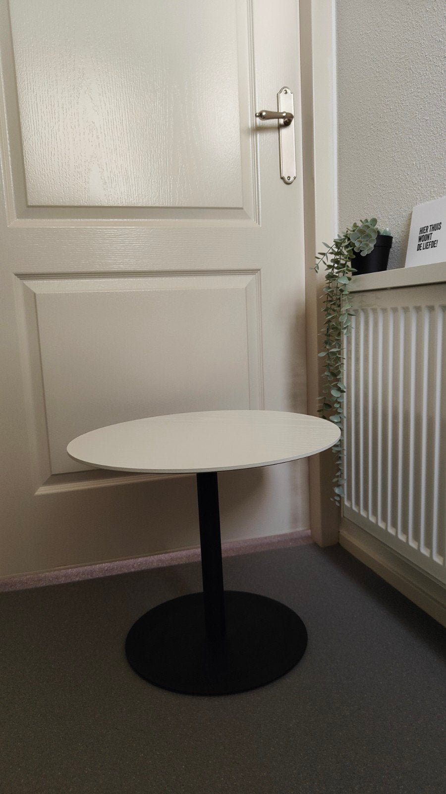 Bijzettafel / vintage tafeltje / salontafel / tuintafeltje, Antiek en Kunst, Ophalen of Verzenden