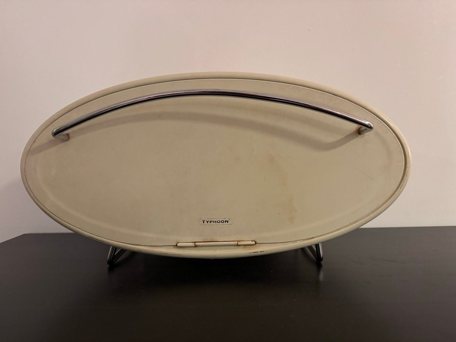 Typhoon Broodtrommel Råhvid - Retro Vintage Broodtrommel, Gebruikt, Metaal, Broodtrommel, Overige merken