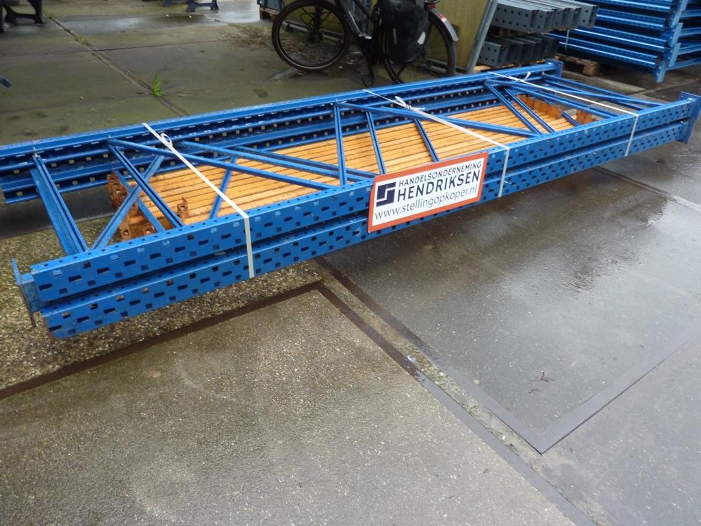 Set Duwic palletstelling / stelling afm. 570x110x360cm, Gebruikt, Handelsonderneming Hendriksen, Ophalen of Verzenden, Munstermanstraat 6 - Hal 3 - Silvolde