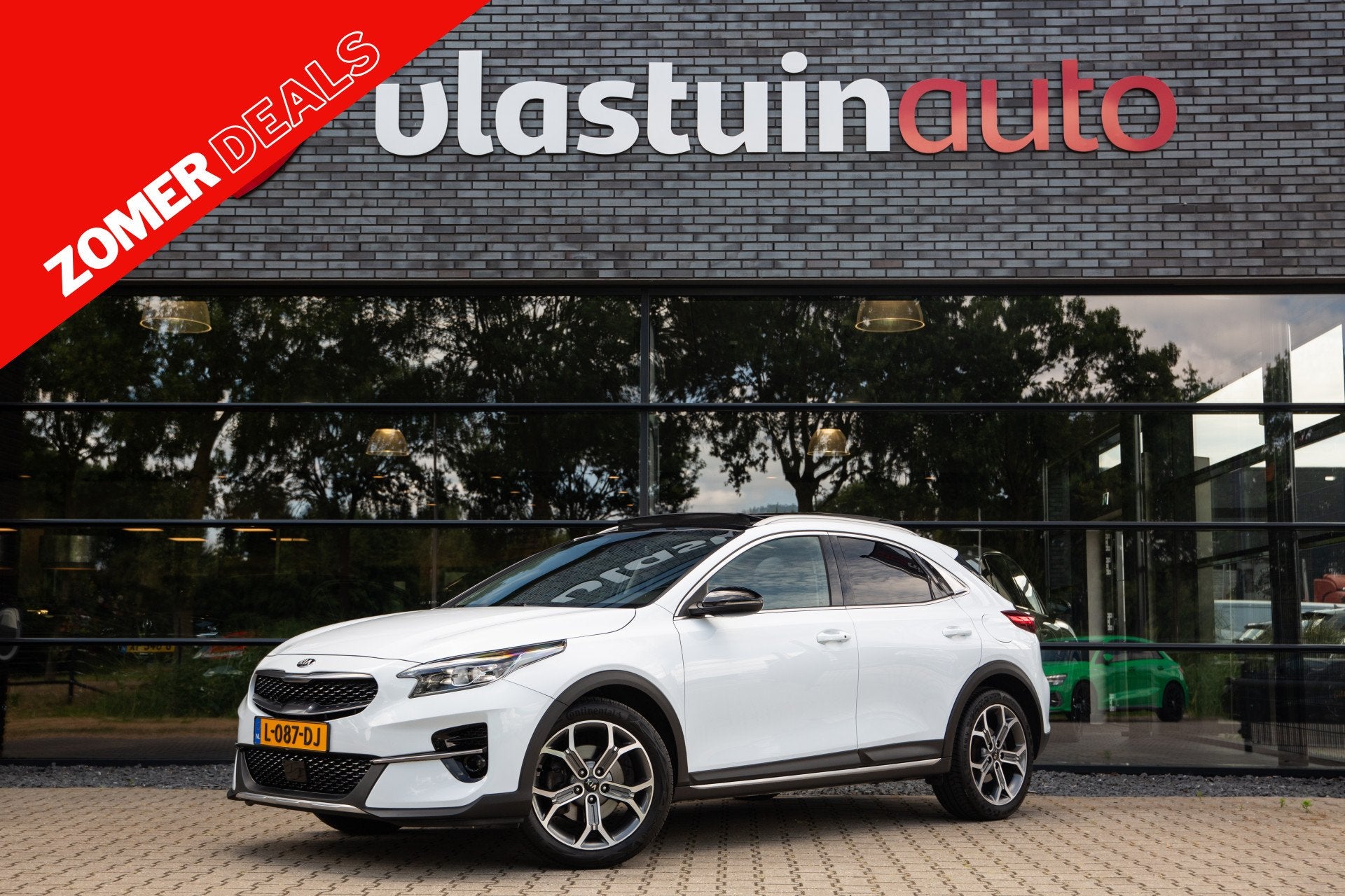 Kia Xceed 1.5 T-GDI MHEV ExecutiveLine , Panoramadak, Leer,, Auto's, Gebruikt, 4 cilinders, 160 pk, Wit