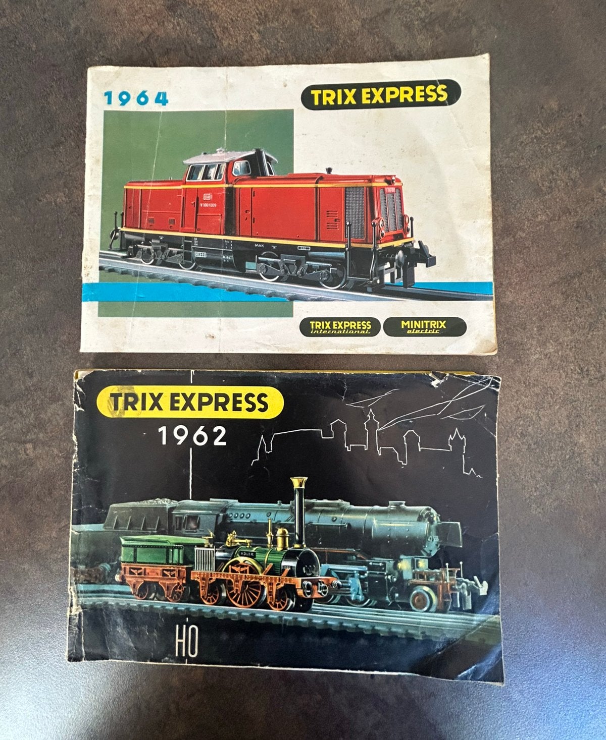 Catalogus Trix Express 1962 en 1964, Gebruikt, Gelijkstroom, Trix, Boek, Tijdschrift of Catalogus
